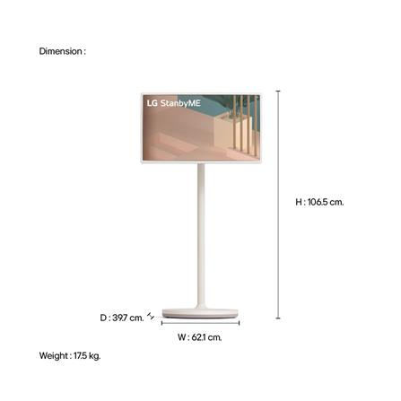 ทีวีแอลอีดี 27 นิ้ว LG (FULL HD, LED) STAND BY ME 27ART10AKPL.ATM_5