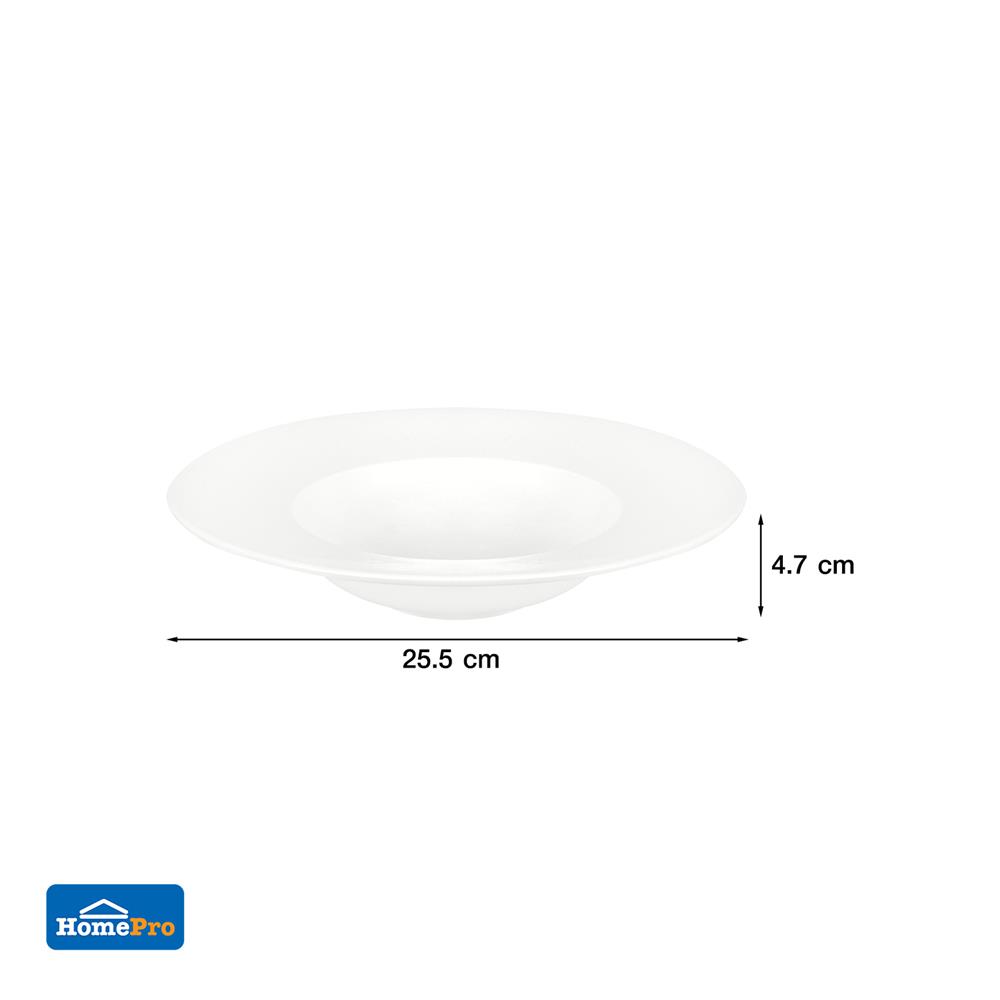 จานปีก PORCELAIN 10 นิ้ว KECH SNOW