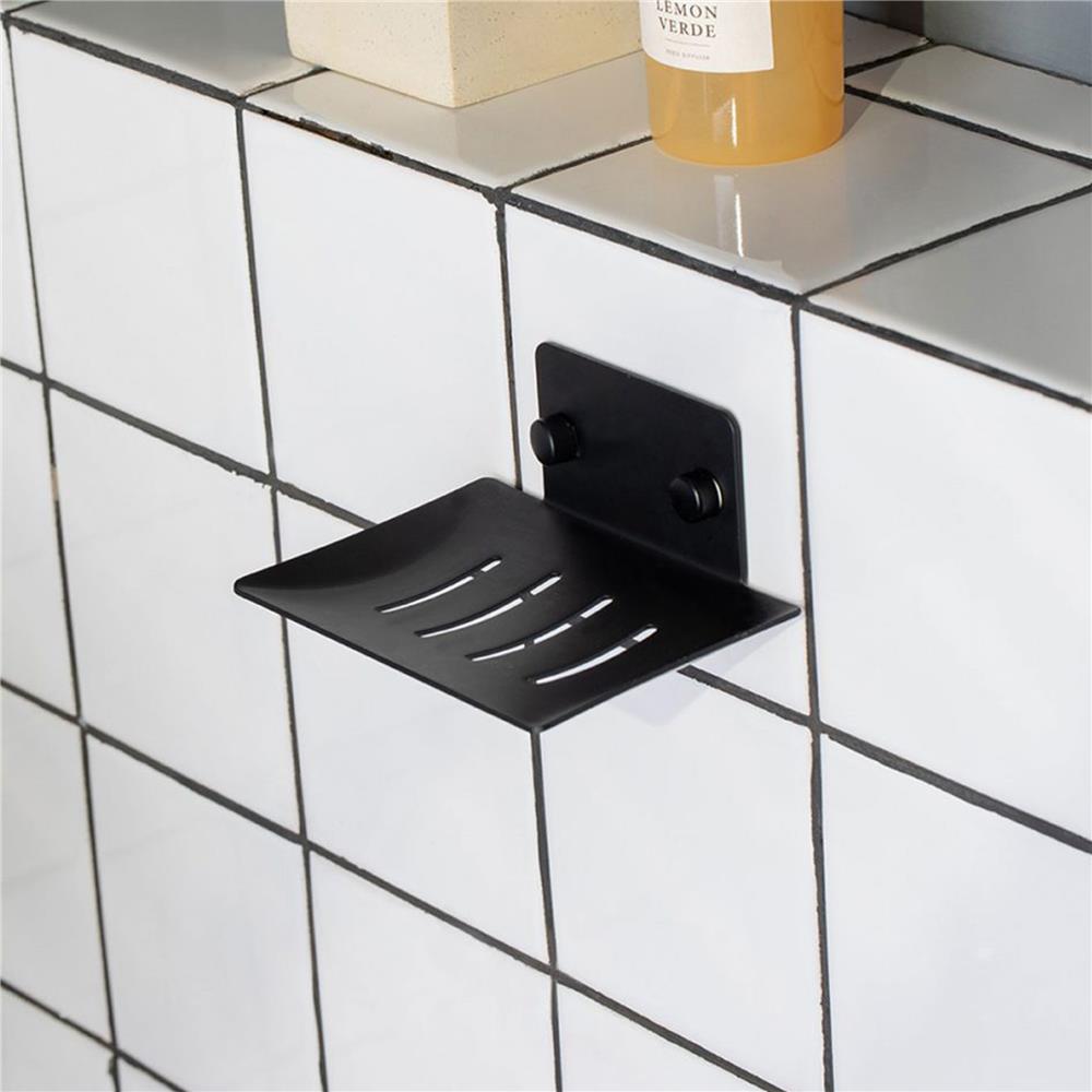 ที่ใส่สบู่ RASLAND RA SOAP-SS-BLACK  สีดำ