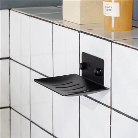 ที่ใส่สบู่ RASLAND RA SOAP-SS-BLACK  สีดำ_2