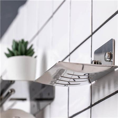 ที่ใส่สบู่ RASLAND RA SOAP-SS-SHINE  สีโครม_3