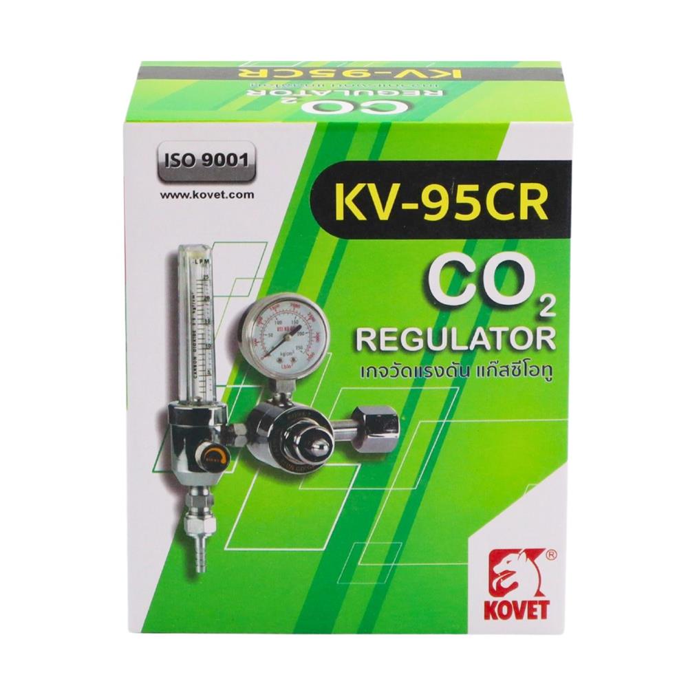 เกจวัดแรงดันแก๊ส&nbsp;CO2 KOVET KV-95CR 2 นิ้ว