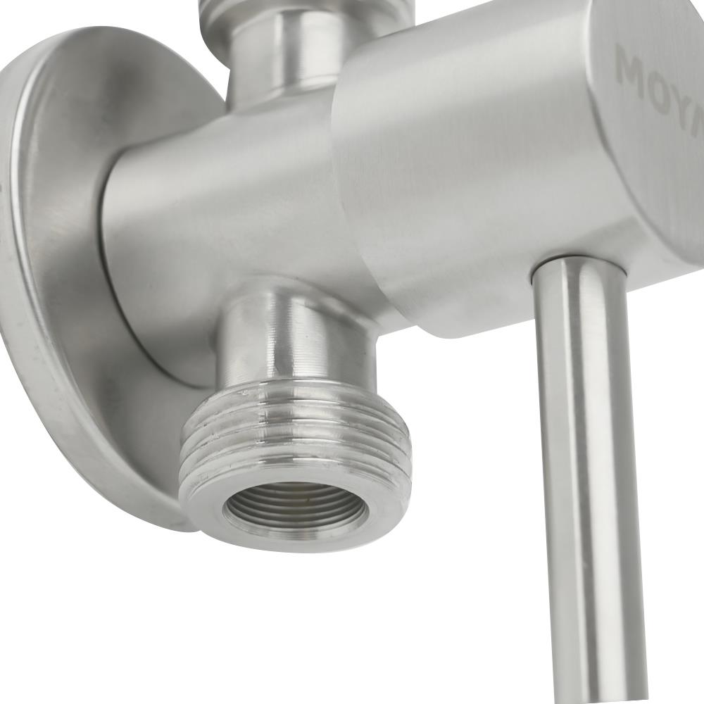 สต๊อปวาล์ว 2 ทาง MOYA SA-02 สีเงิน