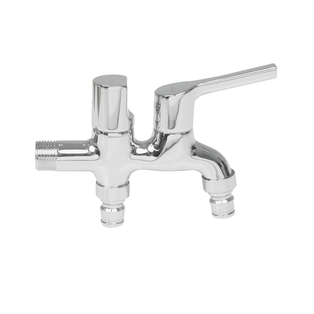 ก๊อกล้างพื้น 2 ทาง MOYA 620-3A สีโครม