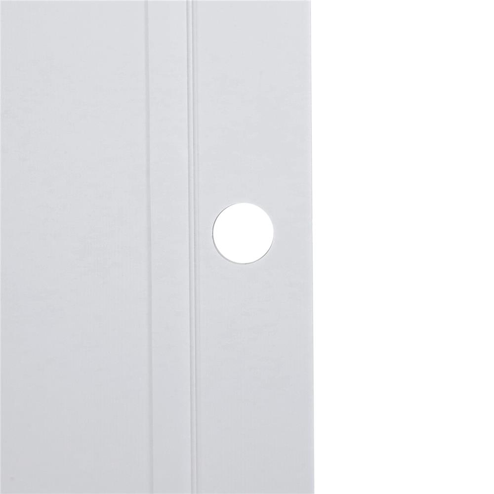 ประตูห้องน้ำ UPVC AZLE PZLV3 70X200 ซม. สีขาว เจาะลูกบิด