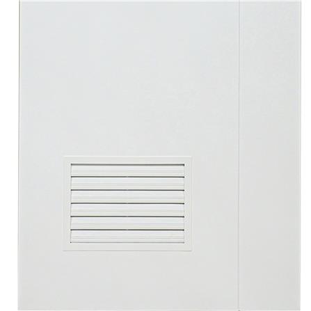 ประตูห้องน้ำ UPVC AZLE PZLV6 70X200 ซม. สีขาว เจาะลูกบิด_3