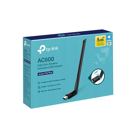 อุปกรณ์รับสัญญาณ Wi-Fi TP-LINK AC600 HIGH GAIN DUAL BAND USB_2