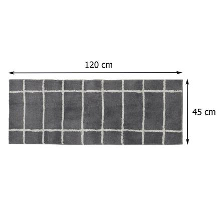 พรม HOME LIVING STYLE KITKAT 45X120 ซม. สีเทา_6