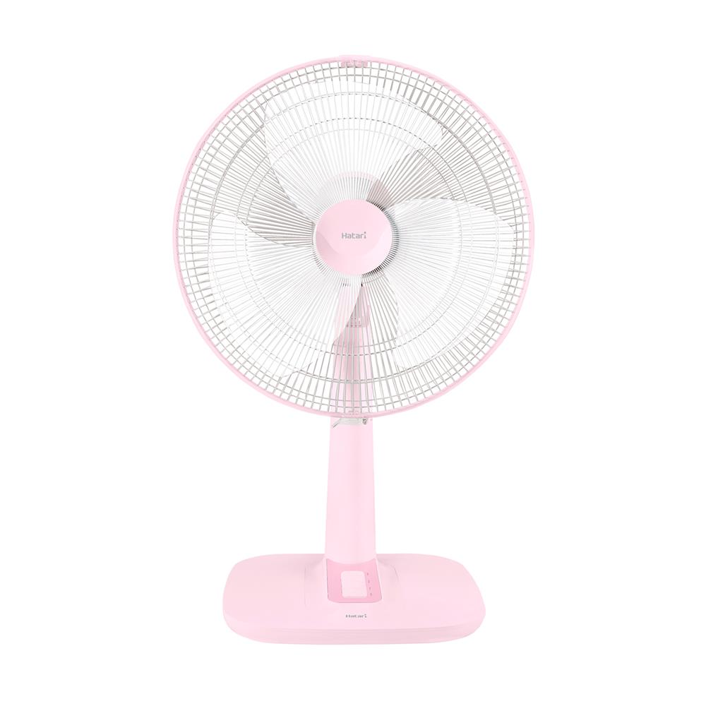 พัดลมตั้งโต๊ะ 18 นิ้ว HATARI T18M1 สีชมพู
