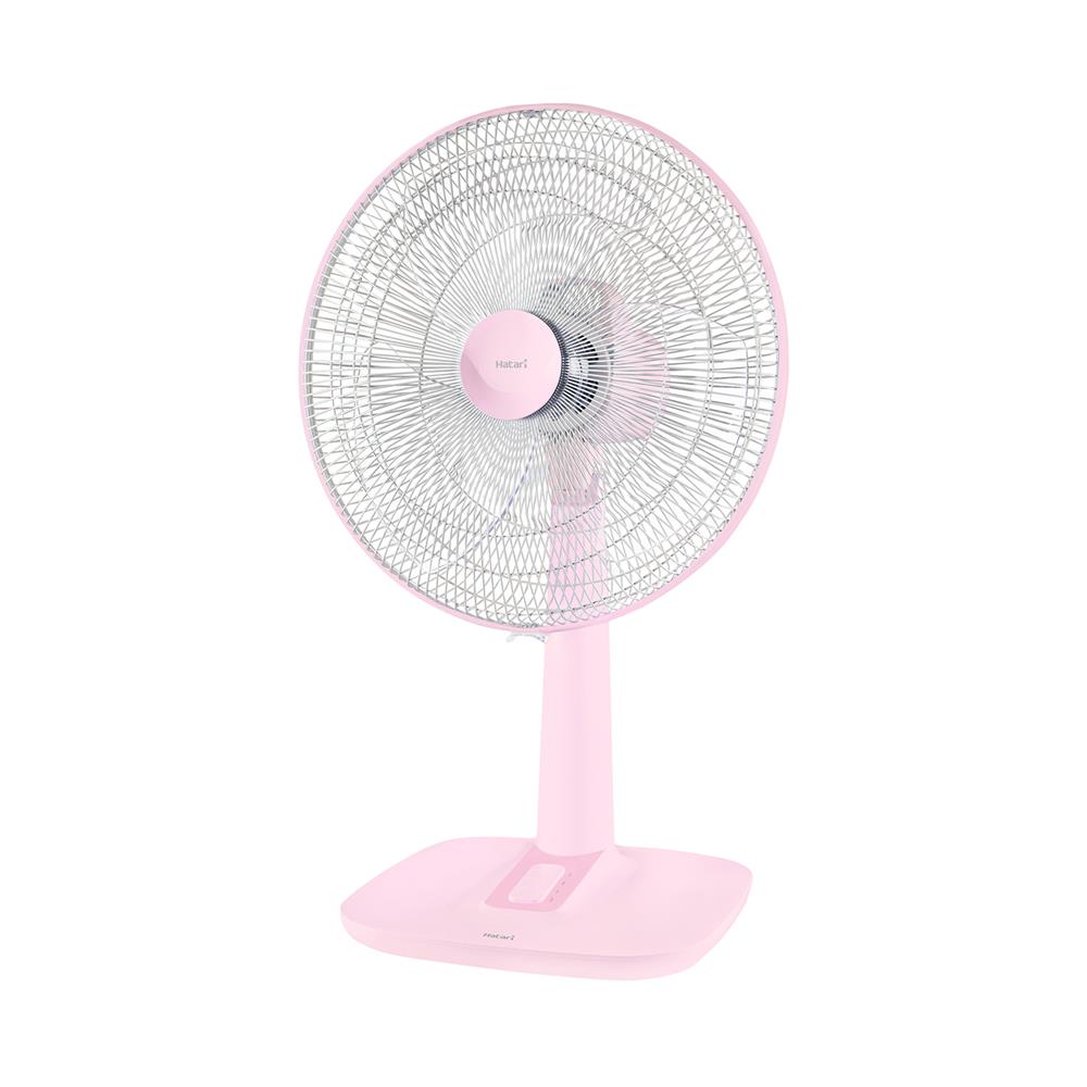 พัดลมตั้งโต๊ะ 18 นิ้ว HATARI T18M1 สีชมพู