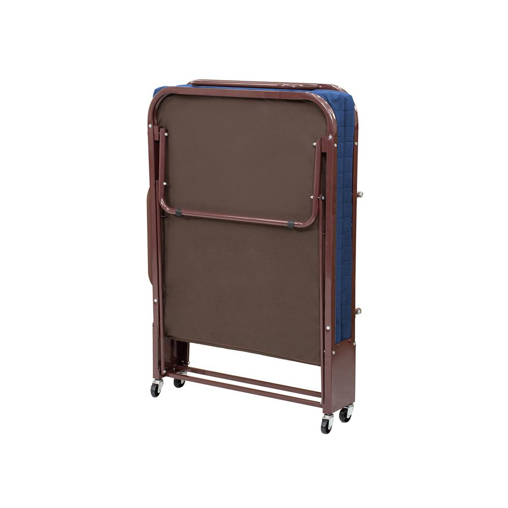 เตียงพับพร้อม TOPPER THAIBULL OLT235-90S สีน้ำเงิน/น้ำตาล