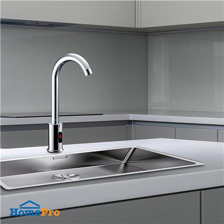 ก๊อกซิงค์เดี่ยวเซนเซอร์ HONS FCIS-9002 สีโครม_1