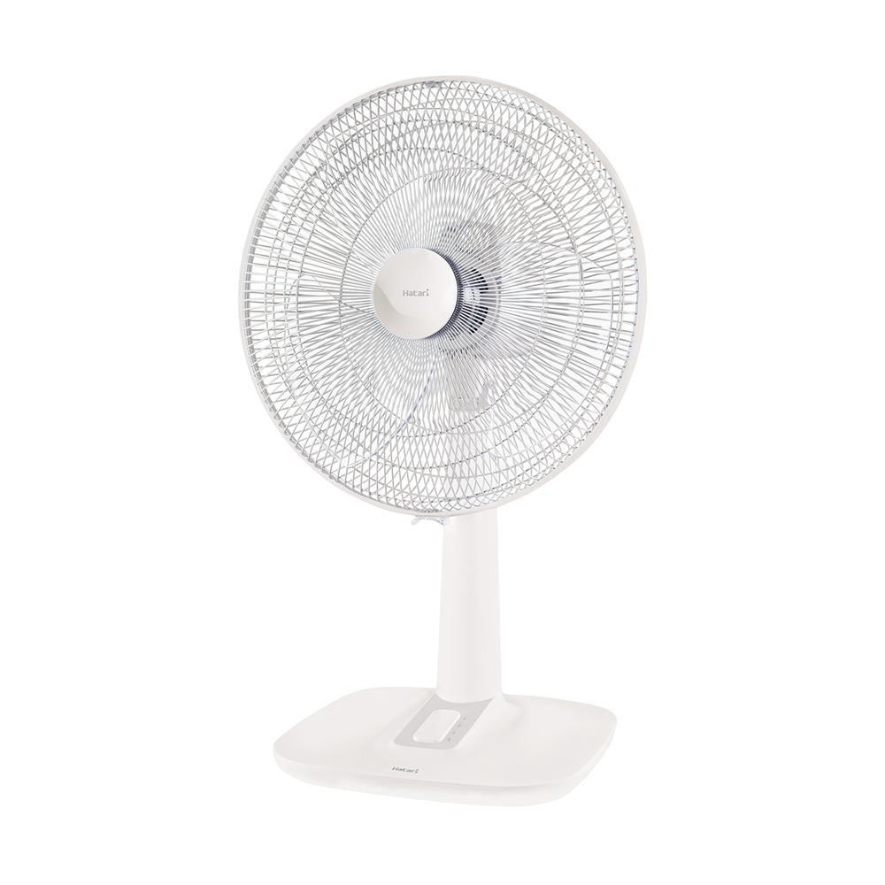 พัดลมตั้งโต๊ะ 18 นิ้ว HATARI T18M1 สีขาว