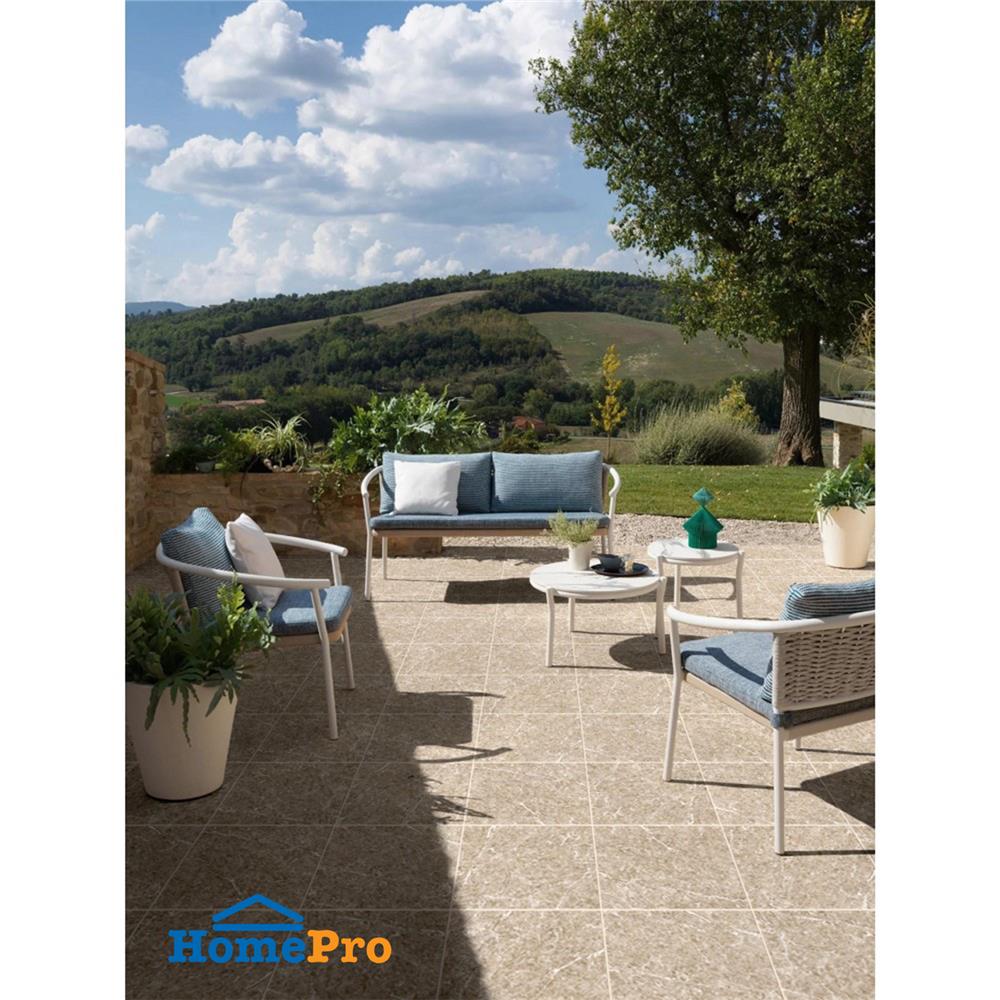 กระเบื้องพื้นพอร์ซเลน  16x16 นิ้ว COTTO เพรส น้ำตาล ExC PM 0.96 ตร.ม.