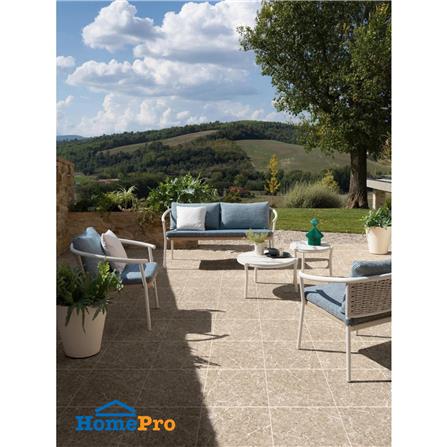 กระเบื้องพื้นพอร์ซเลน  16x16 นิ้ว COTTO เพรส น้ำตาล ExC PM 0.96 ตร.ม._4