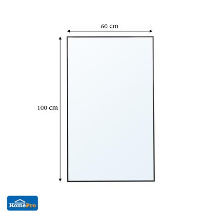 กระจกเงาตกแต่ง MOYA BK-SQ001 60X100 ซม._4