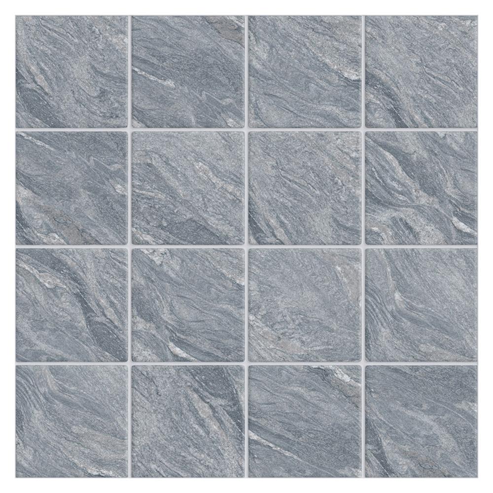 กระเบื้องพื้นพอร์ซเลน  16x16 นิ้ว COTTO วอร์ซอ เทา ExC PM 0.96 ตร.ม.