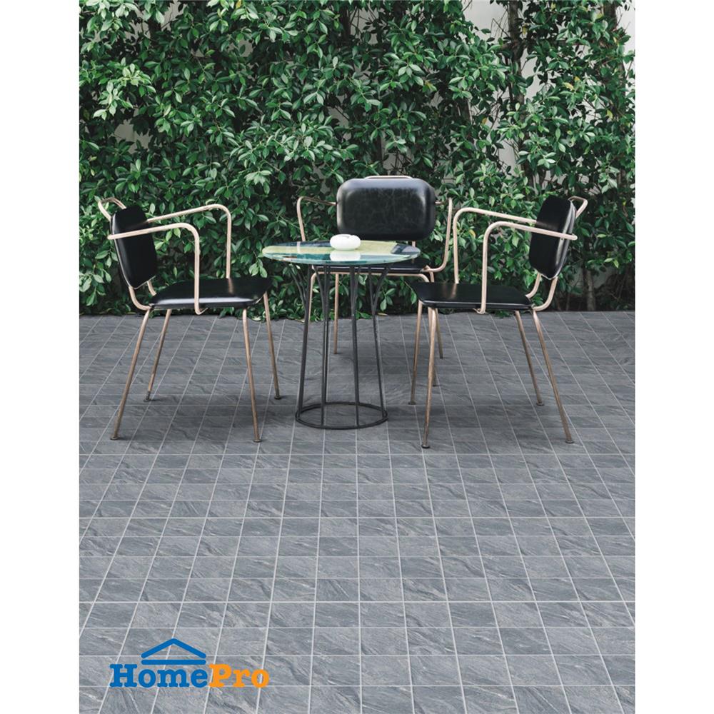 กระเบื้องพื้นพอร์ซเลน  16x16 นิ้ว COTTO วอร์ซอ เทา ExC PM 0.96 ตร.ม.