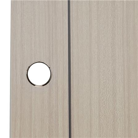 ประตูห้องน้ำ UPVC AZLE GROOVE P3 เกล็ดล่าง 70X200 ซม. สีบีช เจาะลูกบิด_2