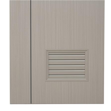 ประตูห้องน้ำ UPVC AZLE GROOVE P3 เกล็ดล่าง 70X200 ซม. สี PINK OAK เจาะลูกบิด_3