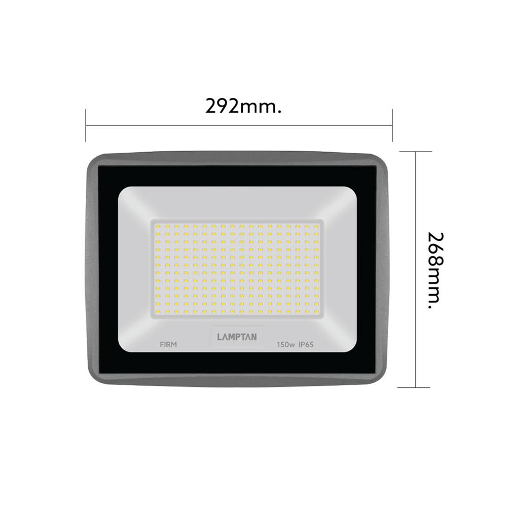 สปอตไลท์ภายนอก LED LAMPTAN FIRM 150 วัตต์ DAYLIGHT