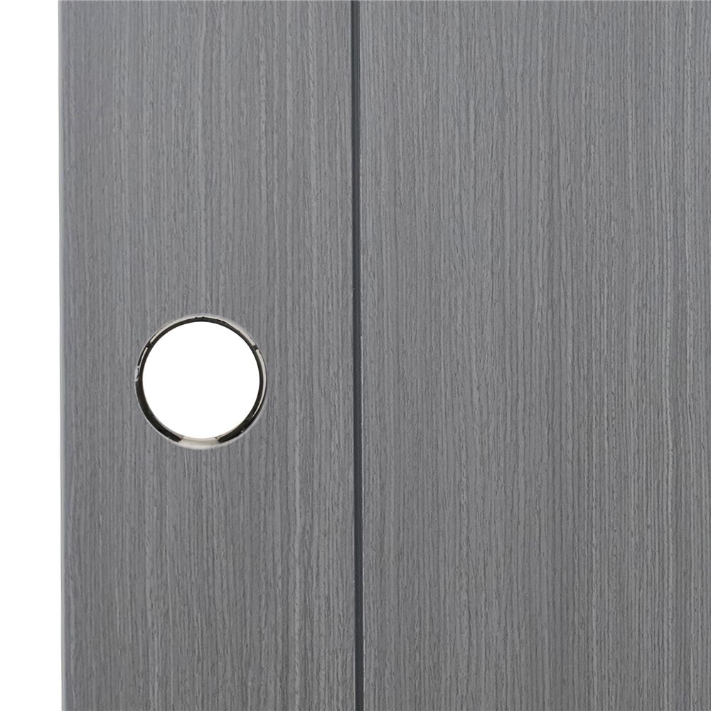 ประตูห้องน้ำ UPVC AZLE GROOVE P3 เกล็ดล่าง 70X200 ซม. สี GREY OAK เจาะลูกบิด