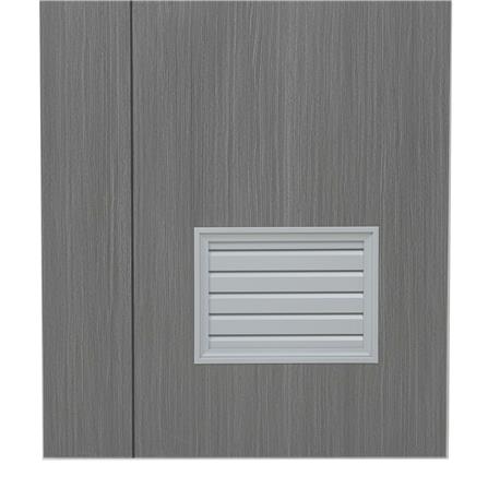 ประตูห้องน้ำ UPVC AZLE GROOVE P3 เกล็ดล่าง 70X200 ซม. สี GREY OAK เจาะลูกบิด_3