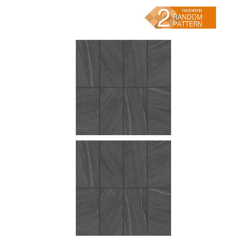 กระเบื้องพื้น 16x16 นิ้ว TARA มิกไซต์ เทา PM 0.96 ตร.ม.