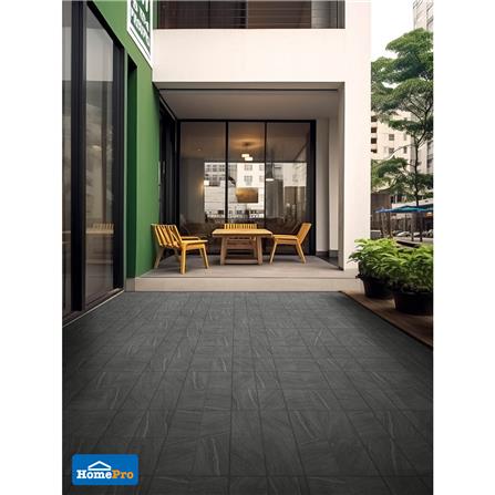 กระเบื้องพื้น 16x16 นิ้ว TARA มิกไซต์ เทา PM 0.96 ตร.ม._3