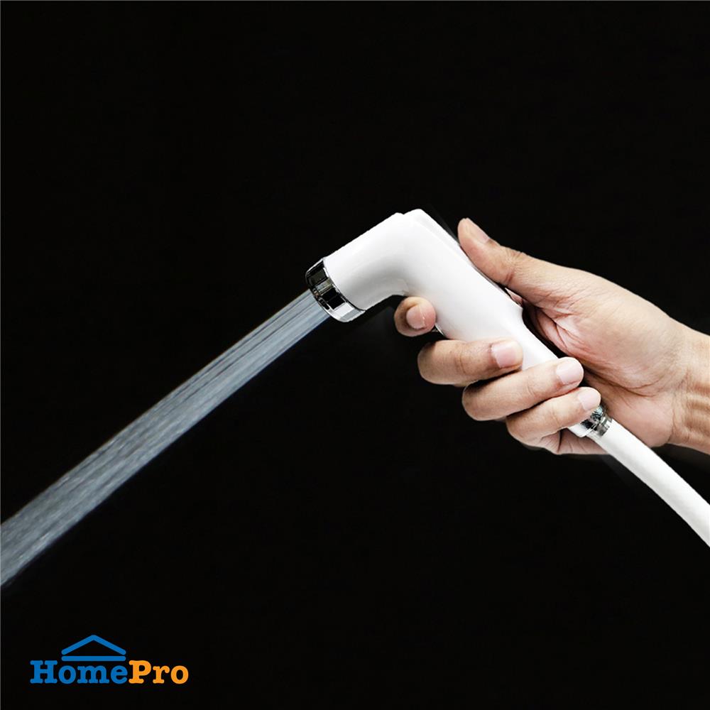 สายฉีดชำระครบชุด WSP R-54W สีขาว