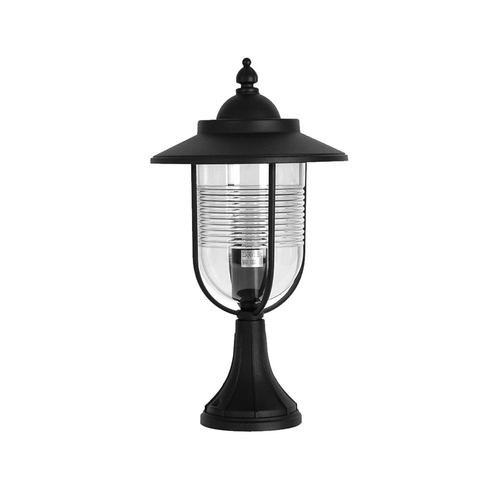 ไฟหัวเสา L&E 36-00362 สีดำ