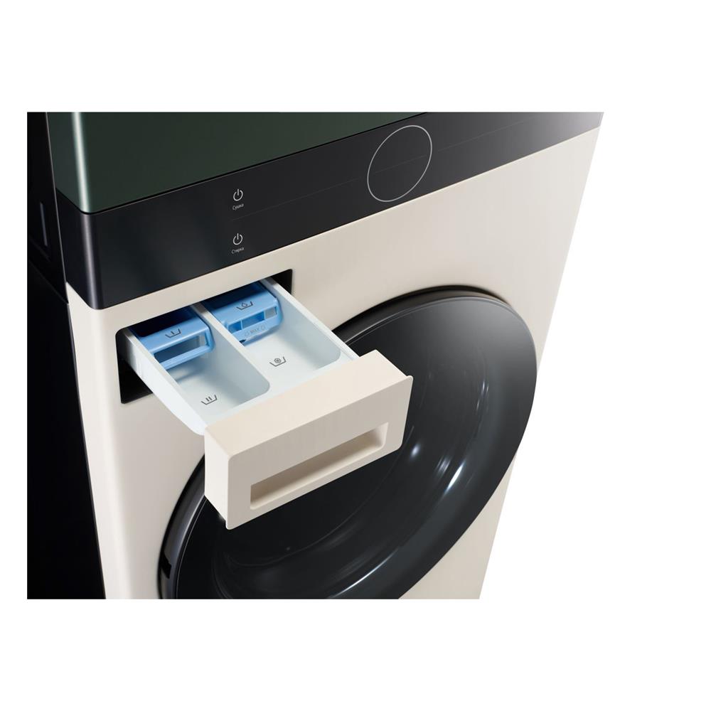 ตู้ซักผ้าและอบผ้า LG WT1410NHEG 14/10 กก. 1000RPM HEAT PUMP อินเวอร์เตอร์ สีเขียวเบจ