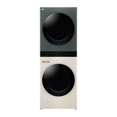 ตู้ซักผ้าและอบผ้า LG WT1410NHEG 14/10 กก. 1000RPM HEAT PUMP อินเวอร์เตอร์ สีเขียวเบจ_0