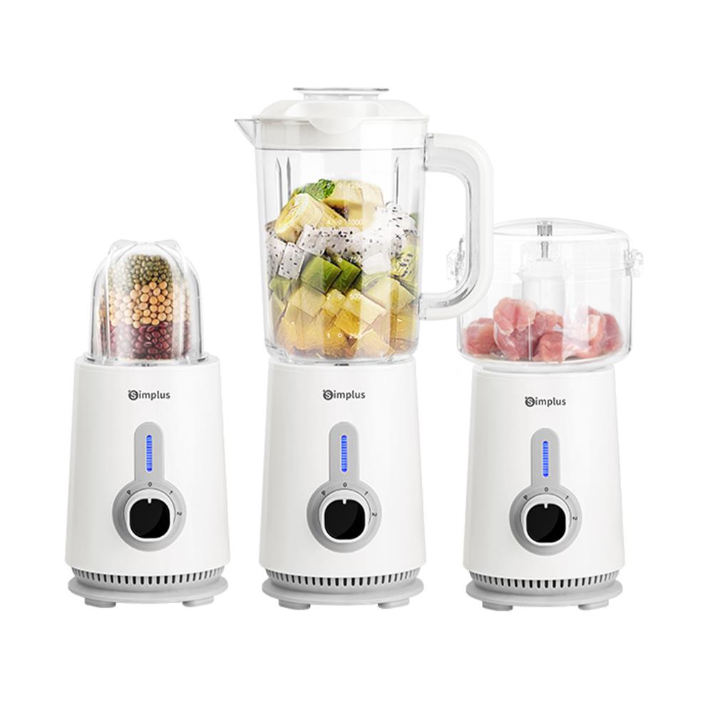 เครื่องปั่นน้ำผลไม้ SIMPLUS LLJH005 1.25ลิตร สีขาว