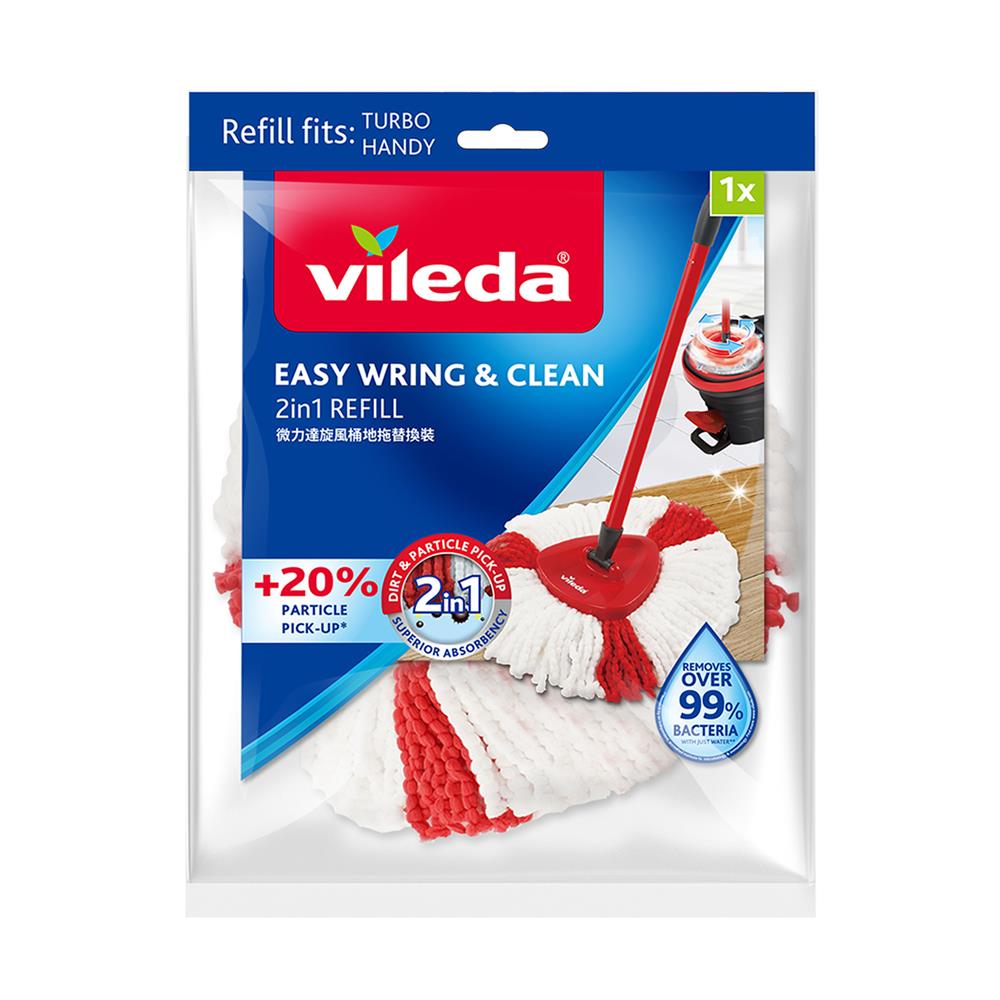 อะไหล่ผ้าม็อบไมโครไฟเบอร์ VILEDA EASY WRING & CLEAN 2IN1