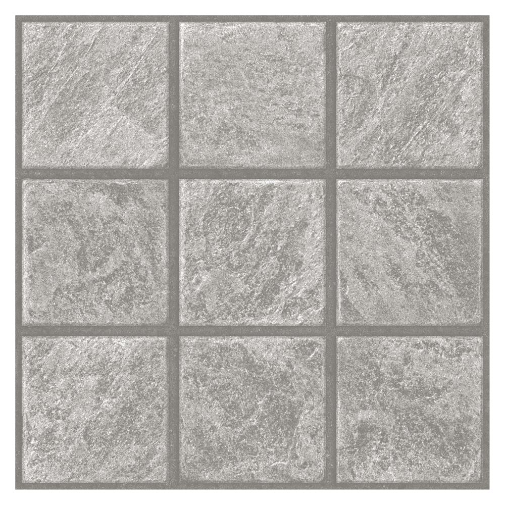 กระเบื้องพื้นพอร์ซเลน  40x40 ซม. TARA อาร์ทูร่า เทา A 0.96 ตร.ม._1