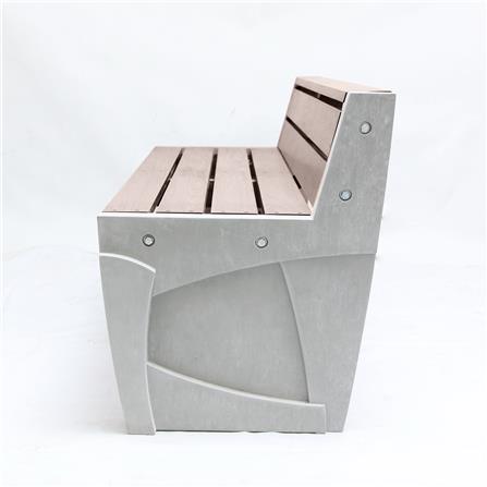 ม้านั่งสนาม BUA DESIGN BLOOM ECO WOOD สีโอ๊ค_2