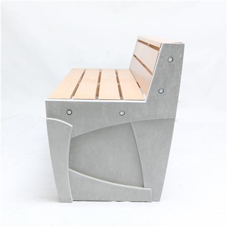 ม้านั่งสนาม BUA DESIGN BLOOM ECO WOOD สีไม้ธรรมชาติ_3