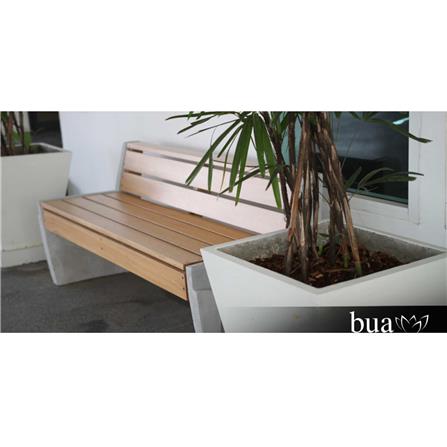 ม้านั่งสนาม BUA DESIGN BLOOM ECO WOOD สีไม้ธรรมชาติ_5
