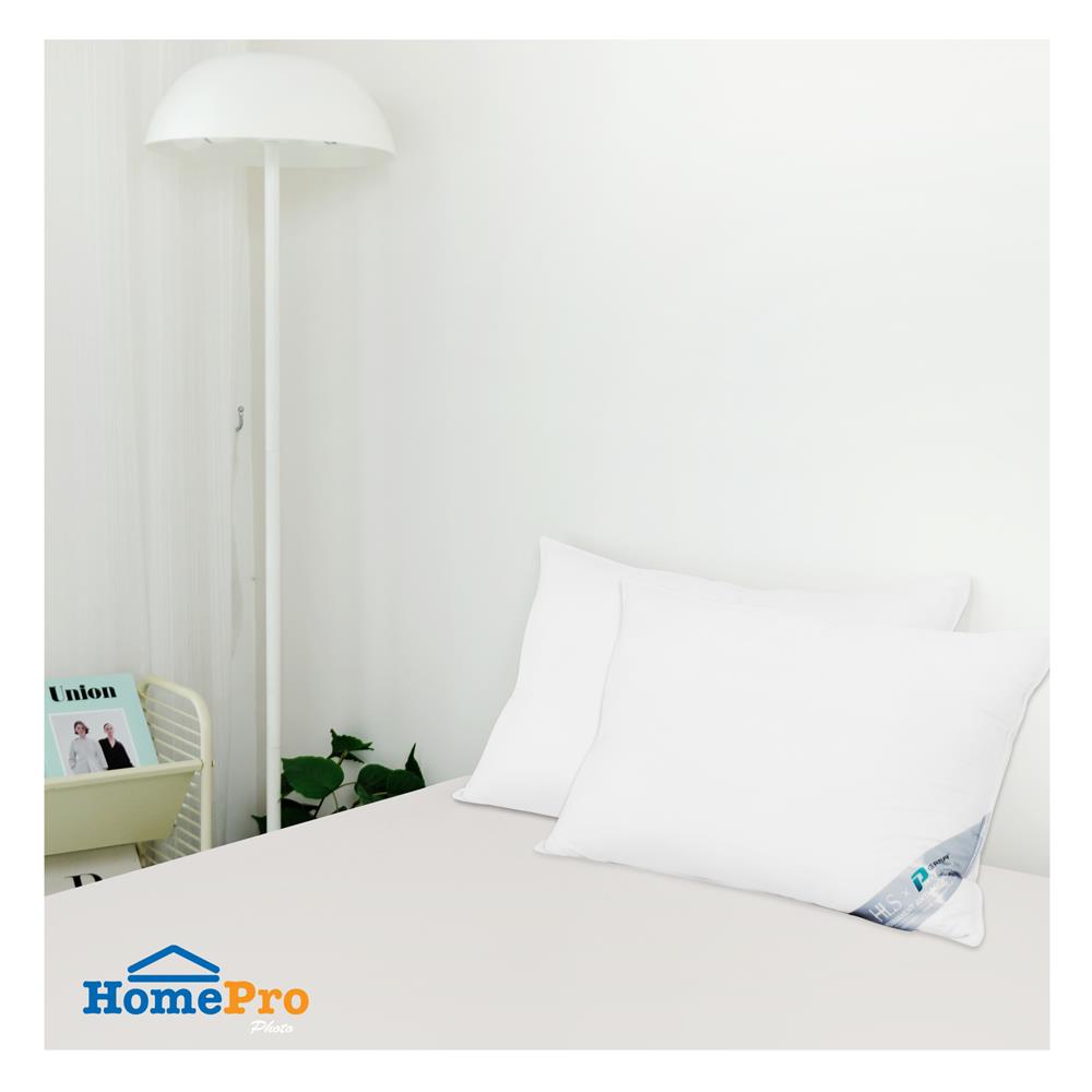 หมอนหนุน NANO ZINC HOME LIVING STYLE VITAL FIRM 19x29 นิ้ว สีขาว