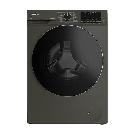 เครื่องซักผ้าฝาหน้า HITACHI BD100YFVEM 10 กก. 1400RPM อินเวอร์เตอร์ สีดำ_0