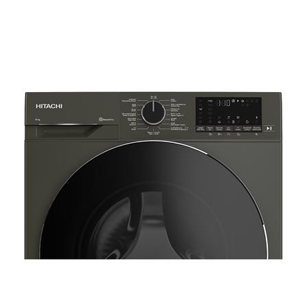 เครื่องซักผ้าฝาหน้า HITACHI BD100YFVEM 10 กก. 1400RPM อินเวอร์เตอร์ สีดำ_2