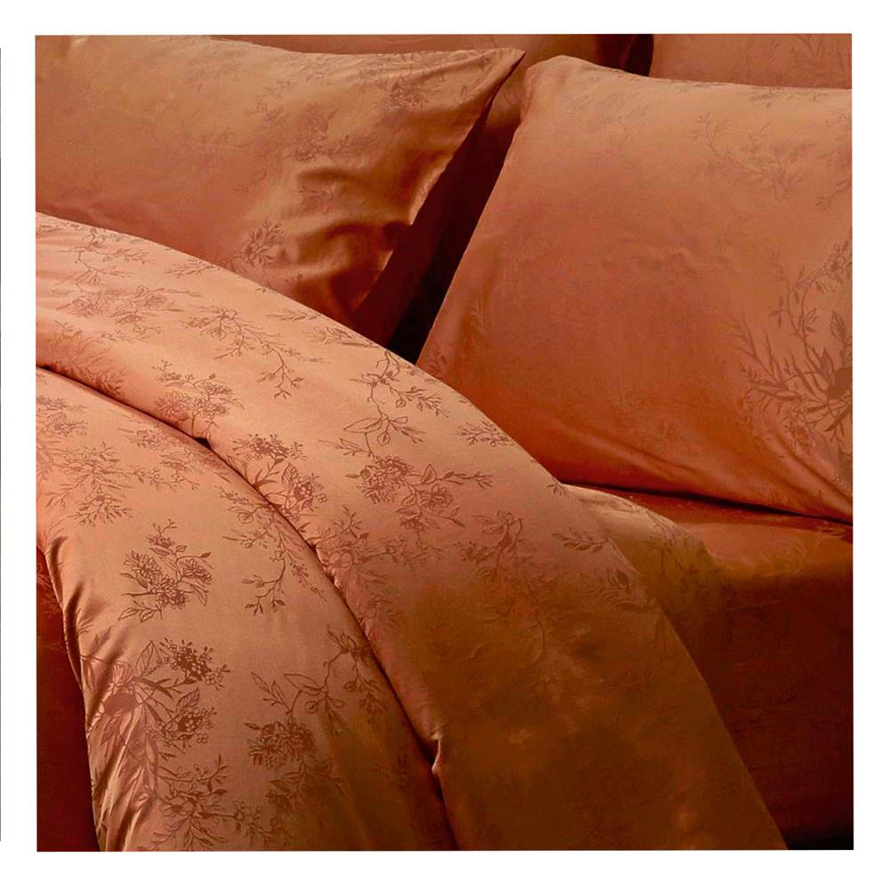 ชุดผ้าปูที่นอน 6 ฟุต 6 ชิ้น JESSICA SILKSHINE 22033QS721