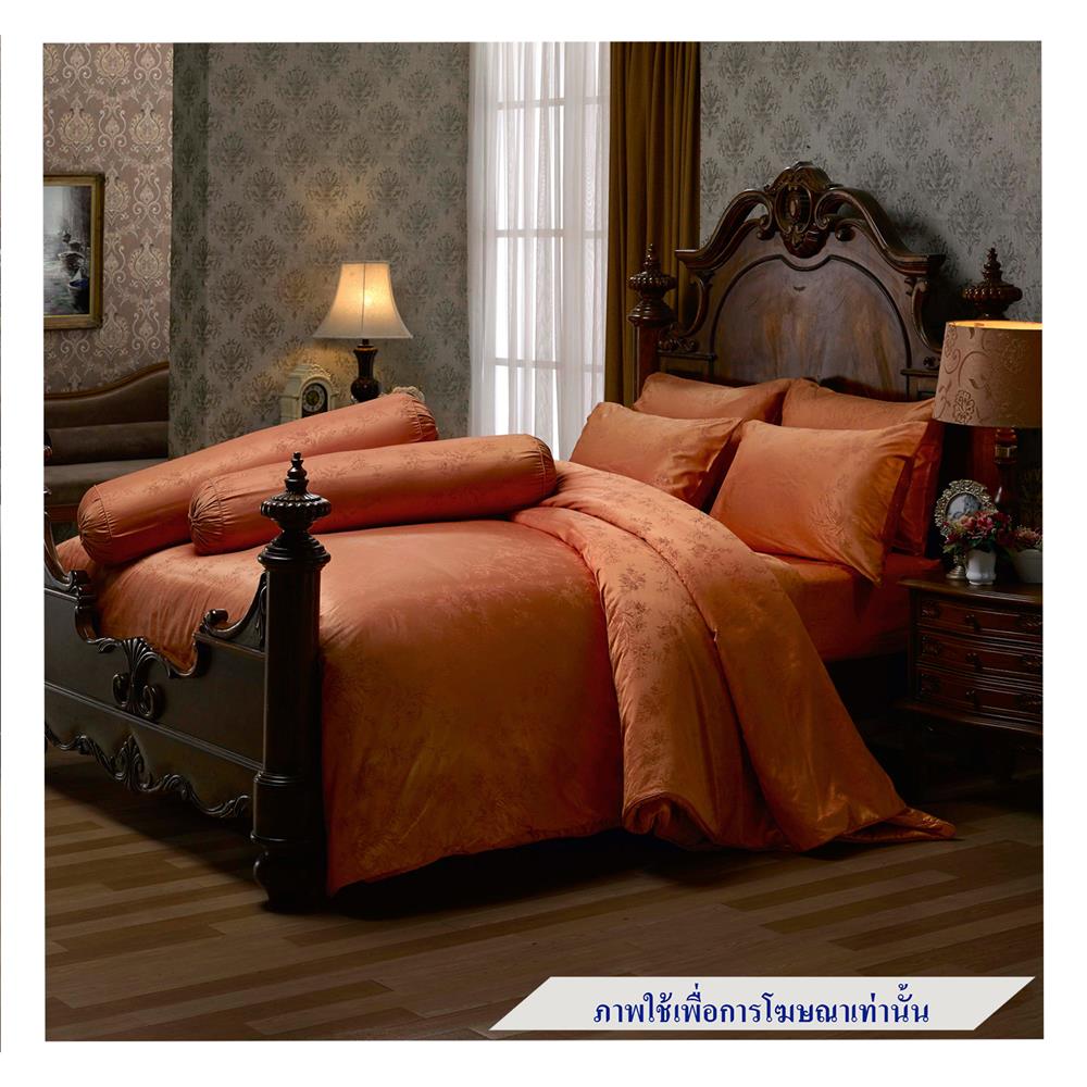 ชุดผ้าปูที่นอน 6 ฟุต 6 ชิ้น JESSICA SILKSHINE 22033QS721