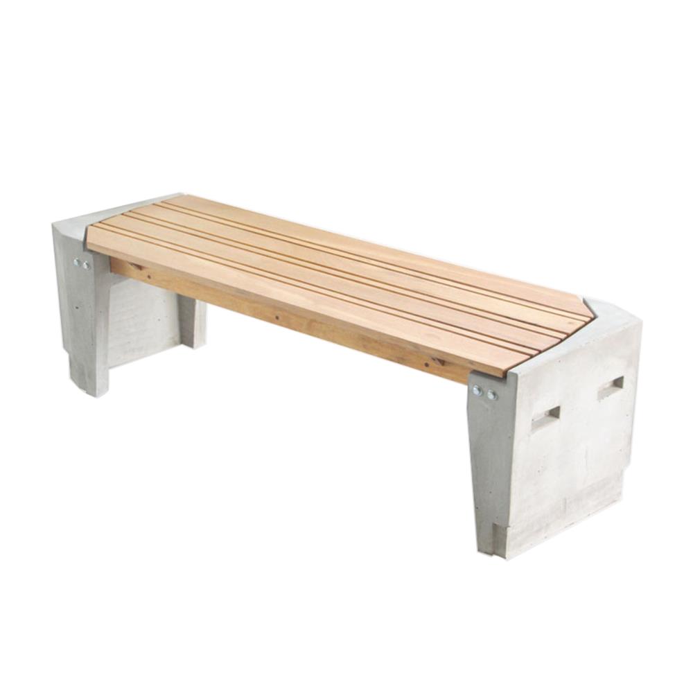 ม้านั่งสนาม BUA DESIGN BUA STONE1.5 ECO WOOD สีไม้ธรรมชาติ