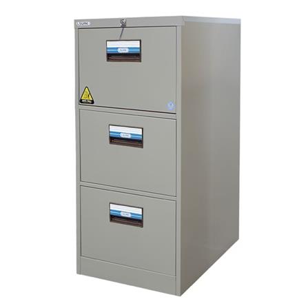 ตู้ลิ้นชักเหล็ก 3 ชั้น SURE FC-203 สีครีม_0