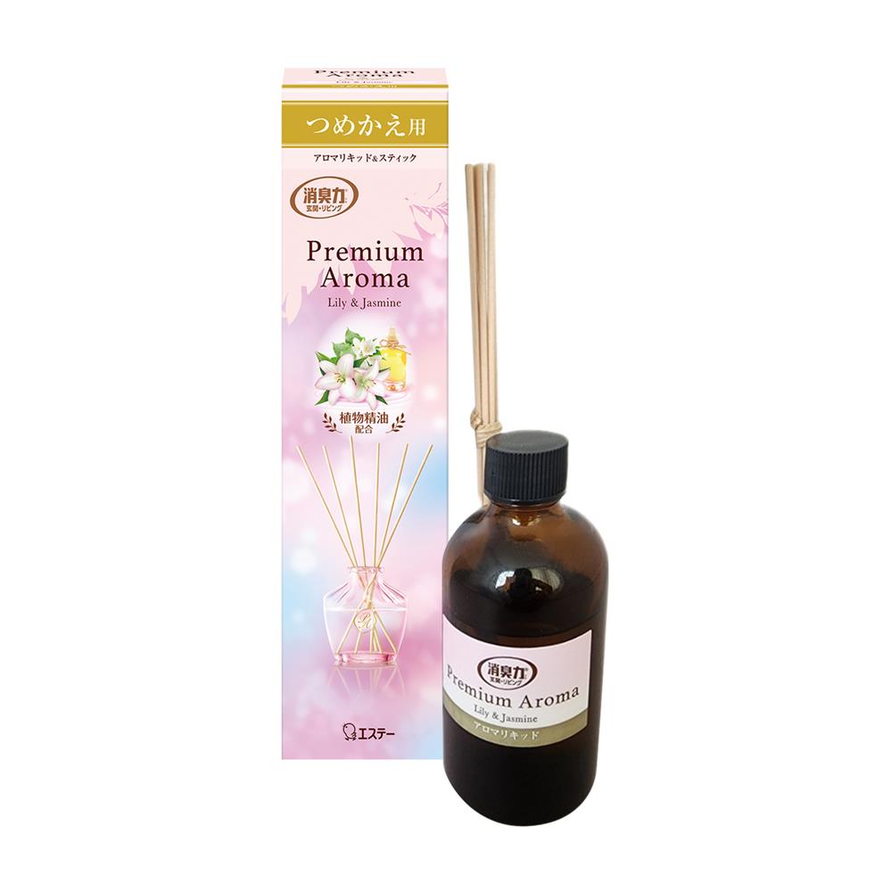 รีฟิลน้ำหอมปรับอากาศ SHALDAN PREMIUM AROMA 65 มล. LILY & JASMINE