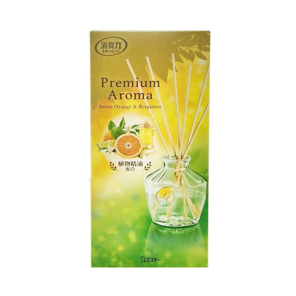 น้ำหอมปรับอากาศ SHALDAN พรีเมียมอโรม่า สวีทออเรนจ์และเบอร์กามอต 65 มล.