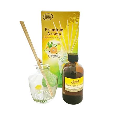 น้ำหอมปรับอากาศ SHALDAN พรีเมียมอโรม่า สวีทออเรนจ์และเบอร์กามอต 65 มล.