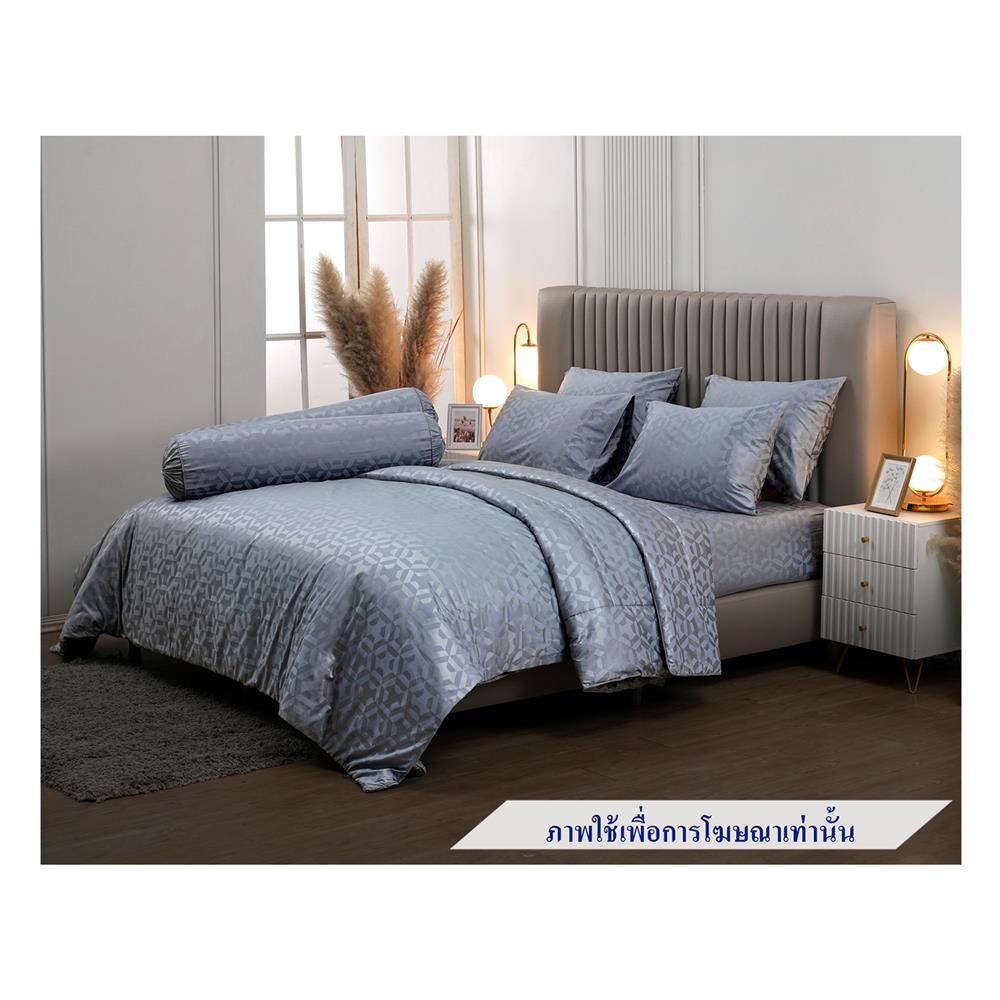 ชุดผ้าปูที่นอน 6 ฟุต 6 ชิ้น JESSICA SILKSHINE 22033QS765